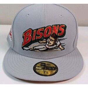 EXCLUSIVE NEW ERA BUFFALO BISONS Pro Image 30 Seasons 59FIFTY CAP SIZE 7 1/8